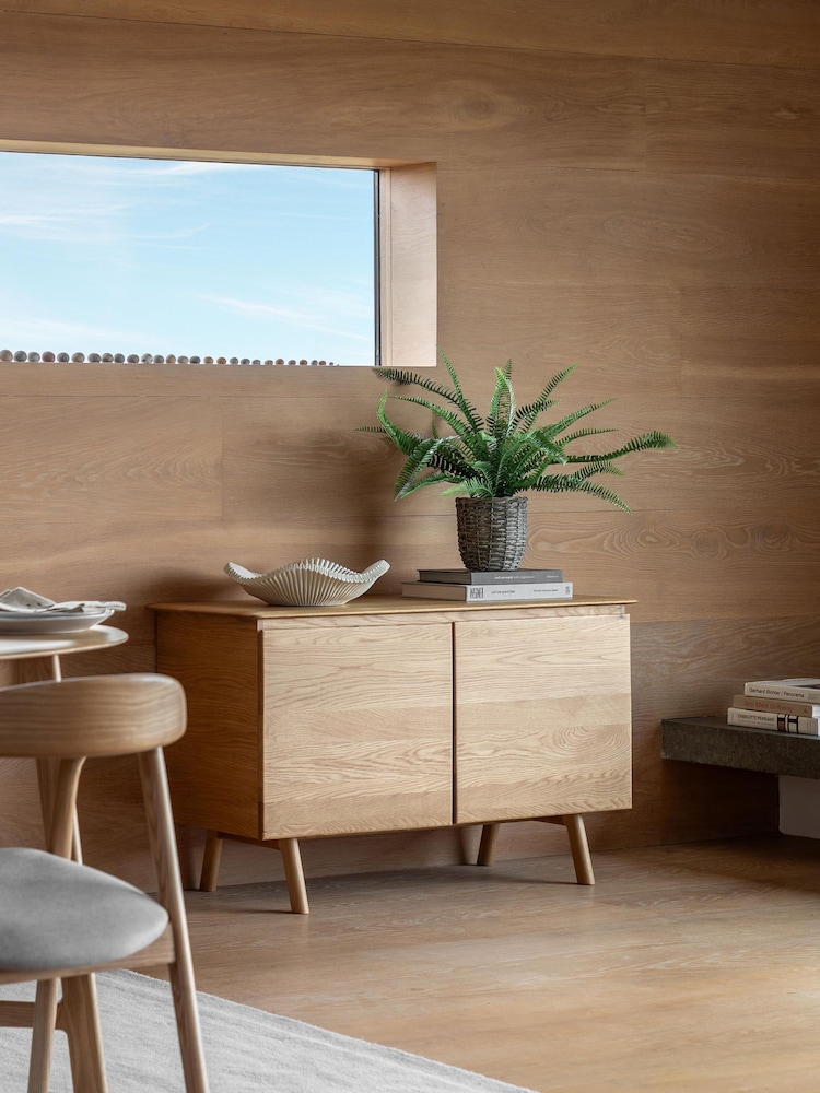 Gallery Home Light Wood Altitude 2 Door Sideboard - Image 1 of 7 Gallery Home Light Wood Altitude 2 Door Sideboard - Image 1 of 7