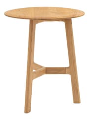 Gallery Home Light Wood Altitude Round Side Table - Image 6 of 7
