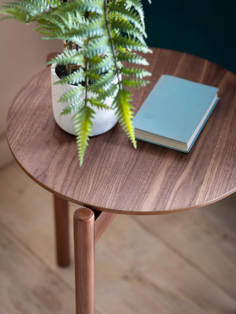 Gallery Home Dark Wood Crestwood Side Table - Image 2 of 5