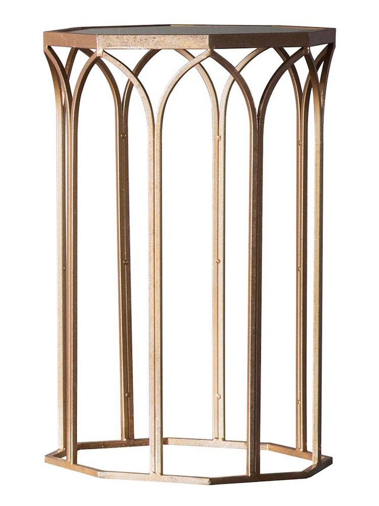 Gallery Home Gold Garrison Side Table - Image 4 of 4