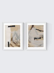 East End Prints White Reunion Wall Art Set by Dan Hobday - Image 2 of 2