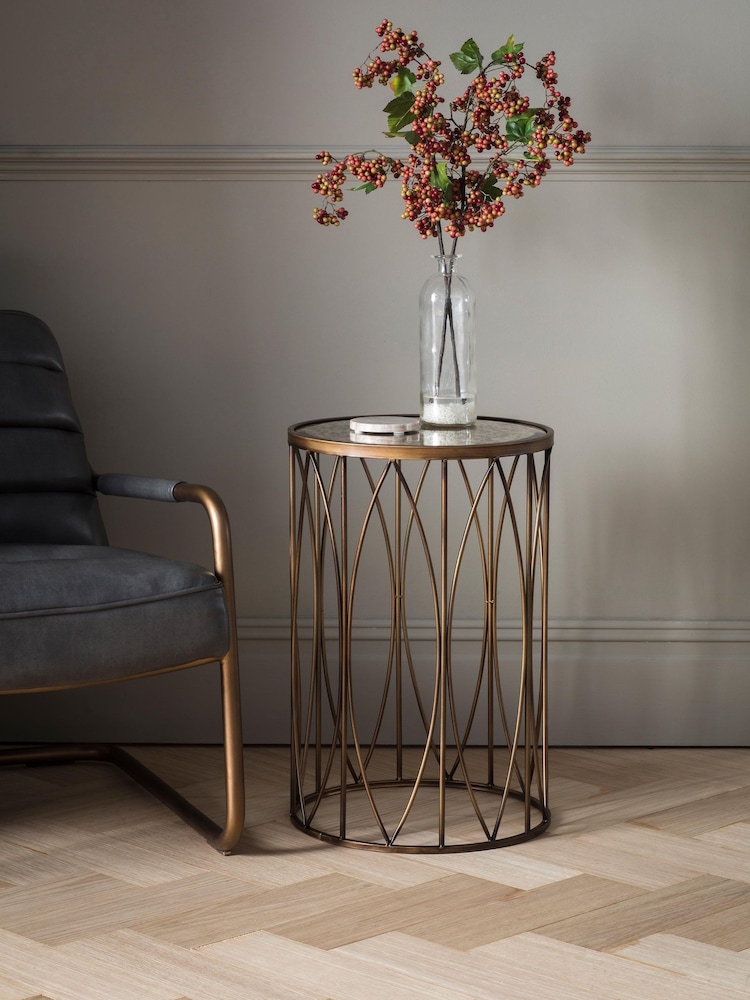 Gallery Home Gold Regent Side Table - Image 1 of 5