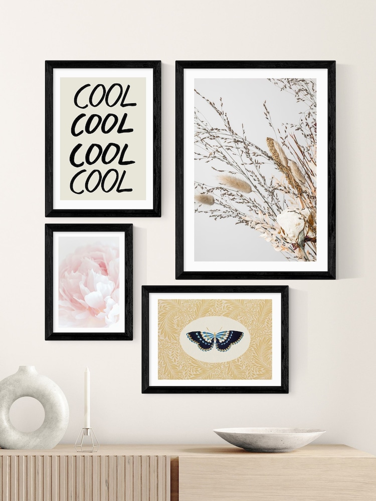 East End Prints Black Cool Quote Wall Art Print by 1x Gallery - Image 3 of 3 East End Prints Black Cool Quote Wall Art Print by 1x Gallery - Image 3 of 3