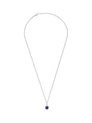 Bartlett Blue Waterproof Lapis Lazuli Hexagon Curb Chain Necklace - Image 1 of 3