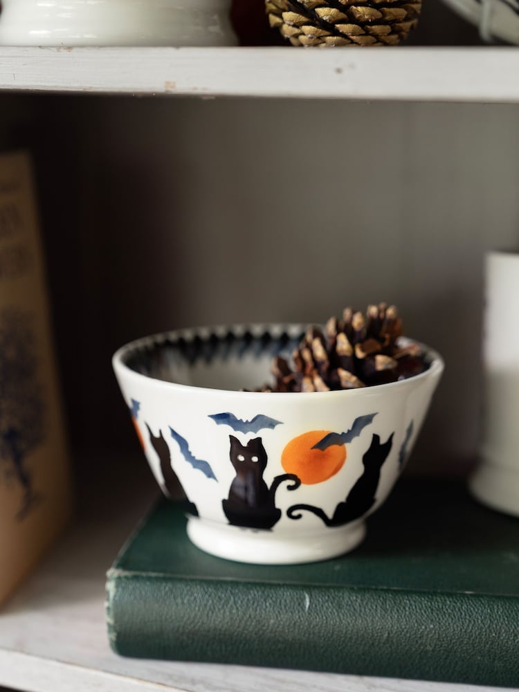 Emma Bridgewater Cream The Wise Witches Halloween Small Old Bowl - Image 1 of 4