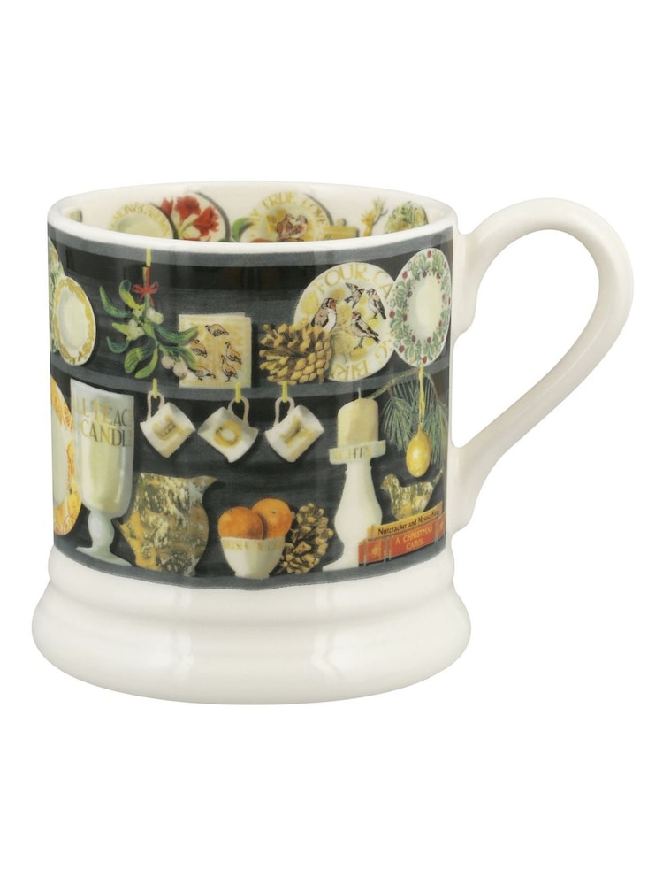 Emma Bridgewater Christmas Dresser 1/2 Pint Mug - Imagen 2 de 5 Emma Bridgewater Christmas Dresser 1/2 Pint Mug - Imagen 2 de 5