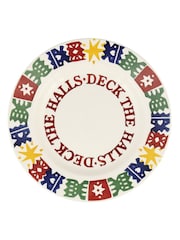 Emma Bridgewater Cream Christmas Crackers 8 1/2 Inch Side Plate - Image 1 of 1