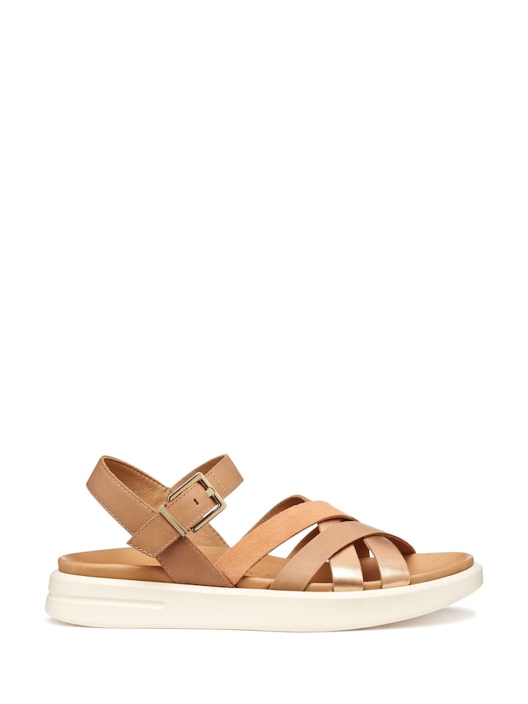 Geox Brown Sandals - Image 1 of 5