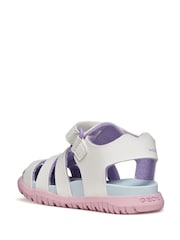Geox White B Sandal Fusbetto - Image 6 of 8