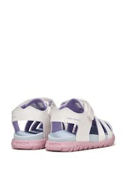 Geox White B Sandal Fusbetto - Image 8 of 8
