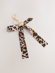 Leopard Bow Bag Charm - Image 1 of 4