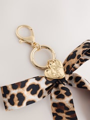 Leopard Bow Bag Charm - Image 2 of 4