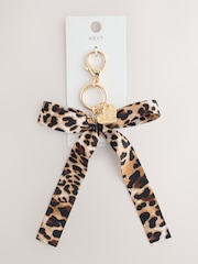 Leopard Bow Bag Charm - Image 3 of 4