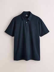 أسود/رمادي/أزرق داكن - سادة - حزمة من 3 قمصان بولو جيرسيه بكم قصير - صورة 6 من 9