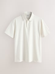 Blue/Yellow/Sage Green/Pink/Ecru Regular Fit Short Sleeve Jersey Polo Shirt 5 Pack - Image 4 of 8