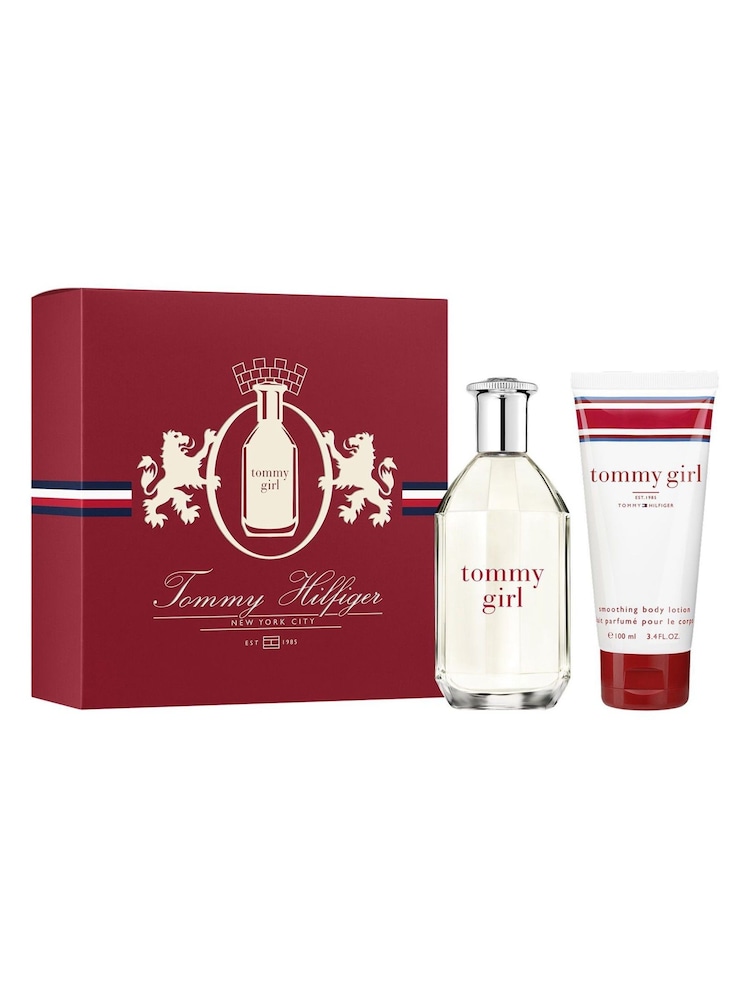 Tommy Hilfiger Girl Eau de Toilette 100 ml & Body Lotion 100ml Holiday Gift Set - Image 1 of 1 Tommy Hilfiger Girl Eau de Toilette 100 ml & Body Lotion 100ml Holiday Gift Set - Image 1 of 1
