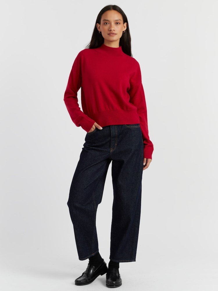 Chinti & Parker Wool Cashmere Funnel Neck Sweater - Image 1 of 4