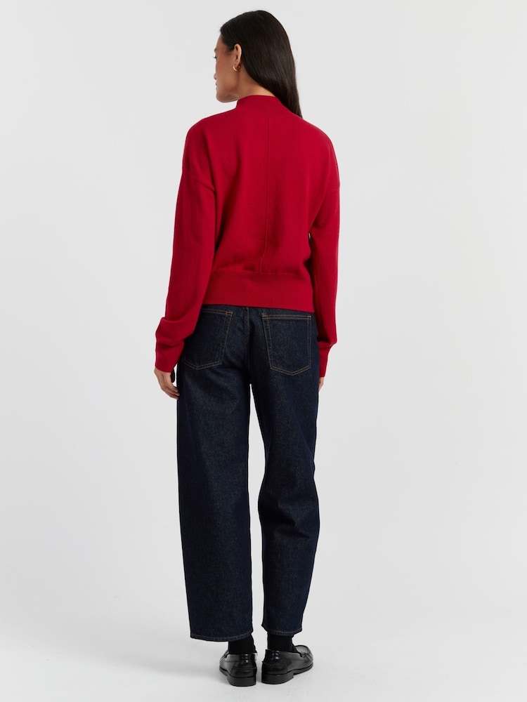 Chinti & Parker Wool Cashmere Funnel Neck Sweater - Image 2 of 4