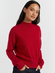 Chinti & Parker Wool Cashmere Funnel Neck Sweater - Image 3 of 4
