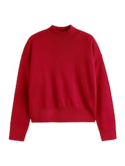 Chinti & Parker Wool Cashmere Funnel Neck Sweater - Image 4 of 4
