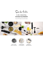 Sur La Table Black Core Digital 5-in-1 Hand Blender - Image 2 of 8