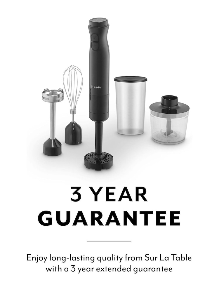 Sur La Table Black Core Digital 5-in-1 Hand Blender - Image 8 of 8