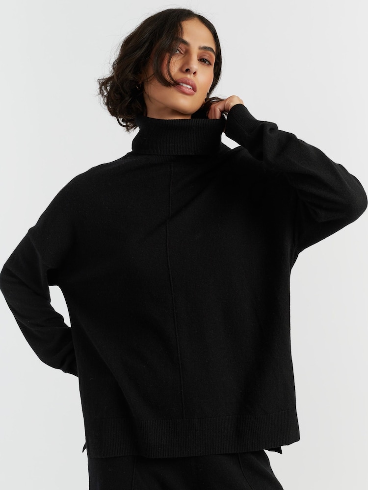 Chinti & Parker Wool Cashmere Rollneck Sweater - Image 1 of 4 Chinti & Parker Wool Cashmere Rollneck Sweater - Image 1 of 4