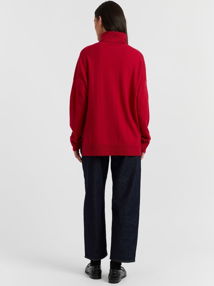 Chinti & Parker Wool Cashmere Rollneck Sweater - Image 2 of 4