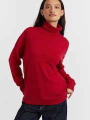 Chinti & Parker Wool Cashmere Rollneck Sweater - Image 3 of 4