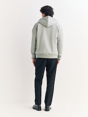Carhartt WIP Grey Hooded Chase Zip Sweatshirt - Image 4 of 5