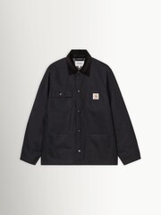 Carhartt WIP Blue Michigan Winter Coat Dearborn Canvas - Image 10 of 12