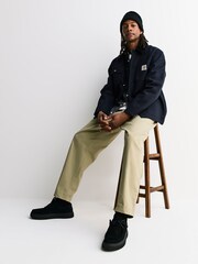 Carhartt WIP Blue Michigan Winter Coat Dearborn Canvas - Image 8 of 12