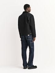 Carhartt WIP Black Detroit Jacket Dearborn Canvas - Image 4 of 8