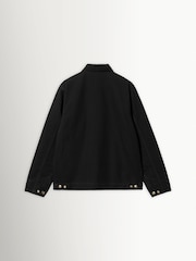 Carhartt WIP Black Detroit Jacket Dearborn Canvas - Image 7 of 8