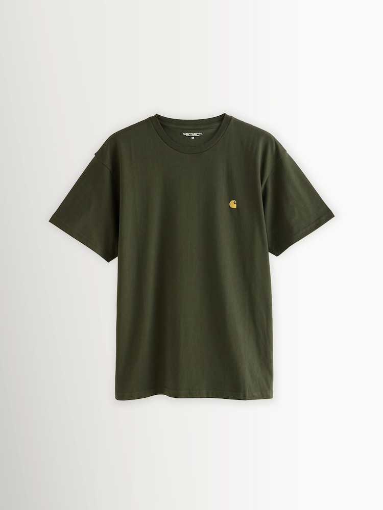 Carhartt WIP Green Chase T-Shirt - Image 6 of 6