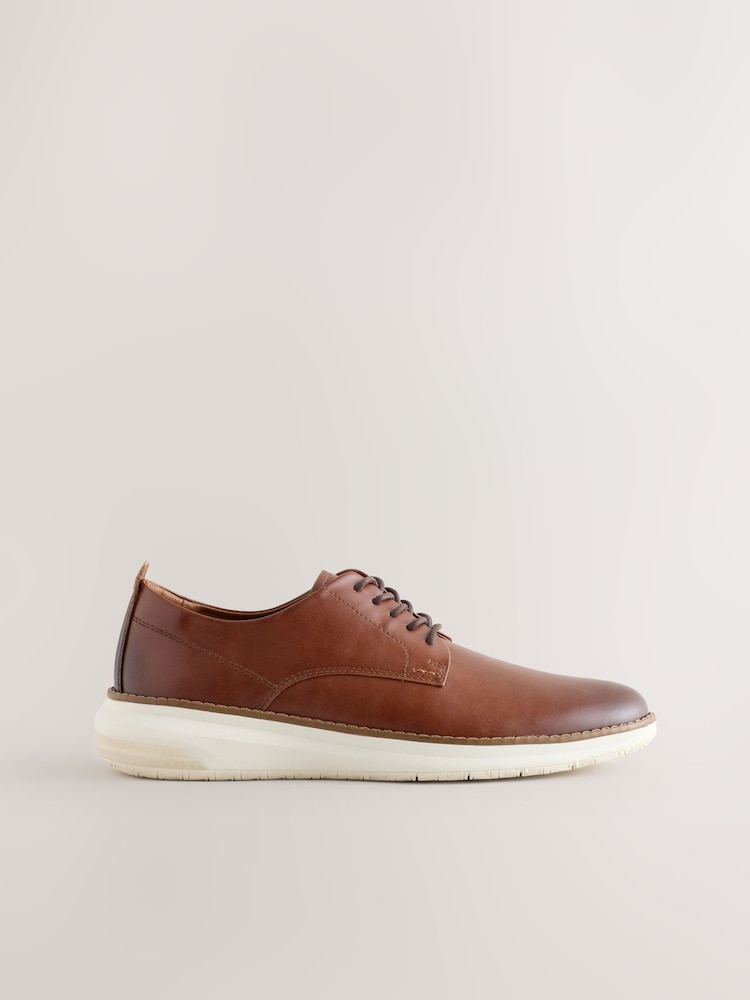 Tan Brown Smart Casual Shoes - Image 2 of 5 Tan Brown Smart Casual Shoes - Image 2 of 5
