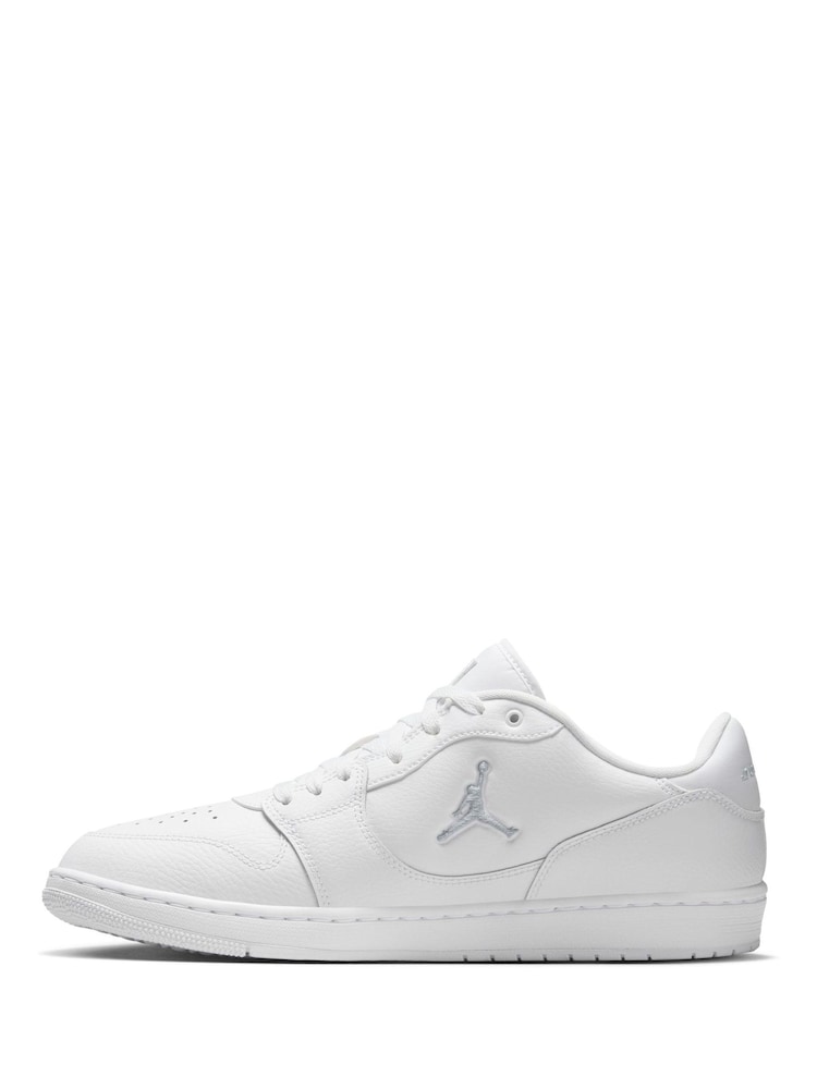 Jordan White Access Court Low Trainers - Image 2 of 10