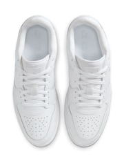 Jordan White Access Court Low Trainers - Image 7 of 10