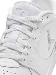 Jordan White Access Court Low Trainers - Image 9 of 10