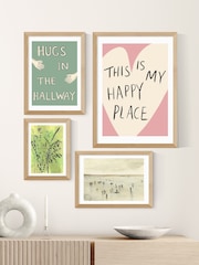 East End Prints Oak This Is My Happy Place Wall Art Print by Amber May Art - Image 3 of 3