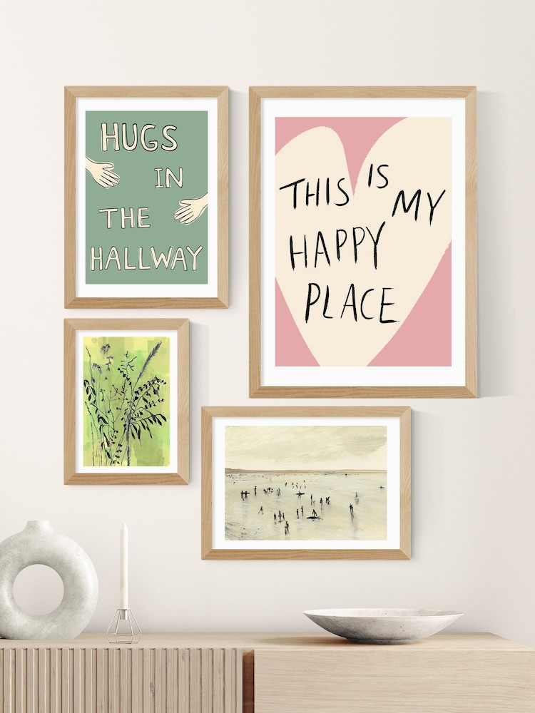 East End Prints Oak This Is My Happy Place Wall Art Print by Amber May Art - Image 3 of 3 East End Prints Oak This Is My Happy Place Wall Art Print by Amber May Art - Image 3 of 3