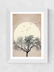 East End Prints White Dreamers Bright Wall Art Print by Kubistika - Image 2 of 3
