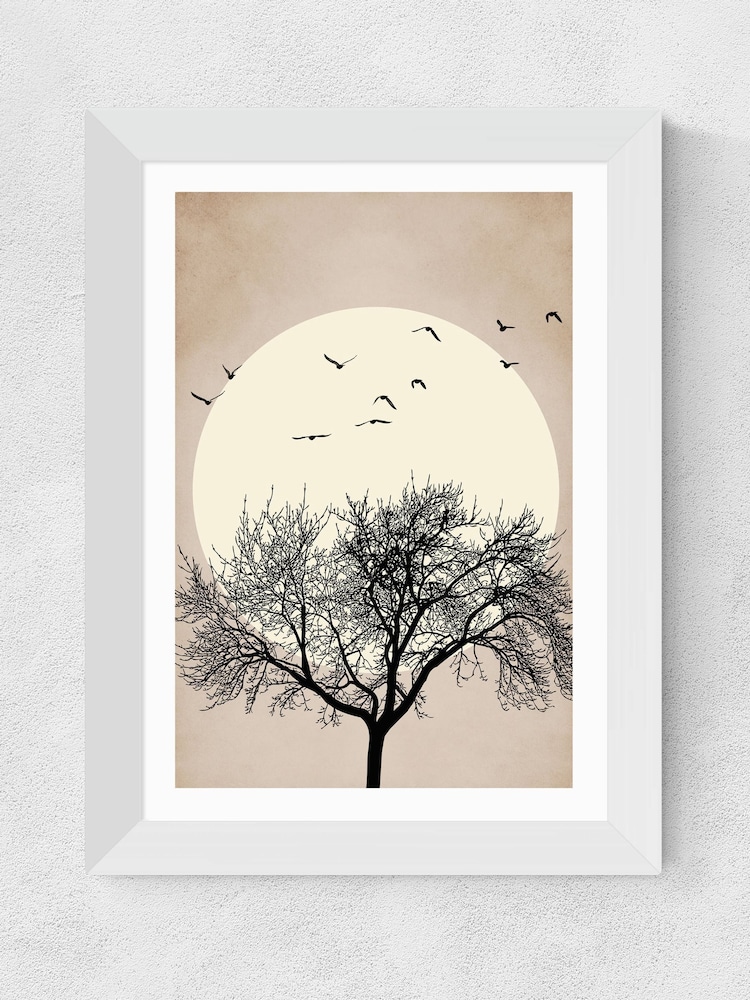 East End Prints White Dreamers Bright Wall Art Print by Kubistika - Image 2 of 3 East End Prints White Dreamers Bright Wall Art Print by Kubistika - Image 2 of 3