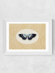 East End Prints White Delicate Flutter Wall Art Print by Oh Fine Art - Image 2 of 3