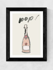 East End Prints Black Pop II Wall Art Print by Cartissi - Image 2 of 3