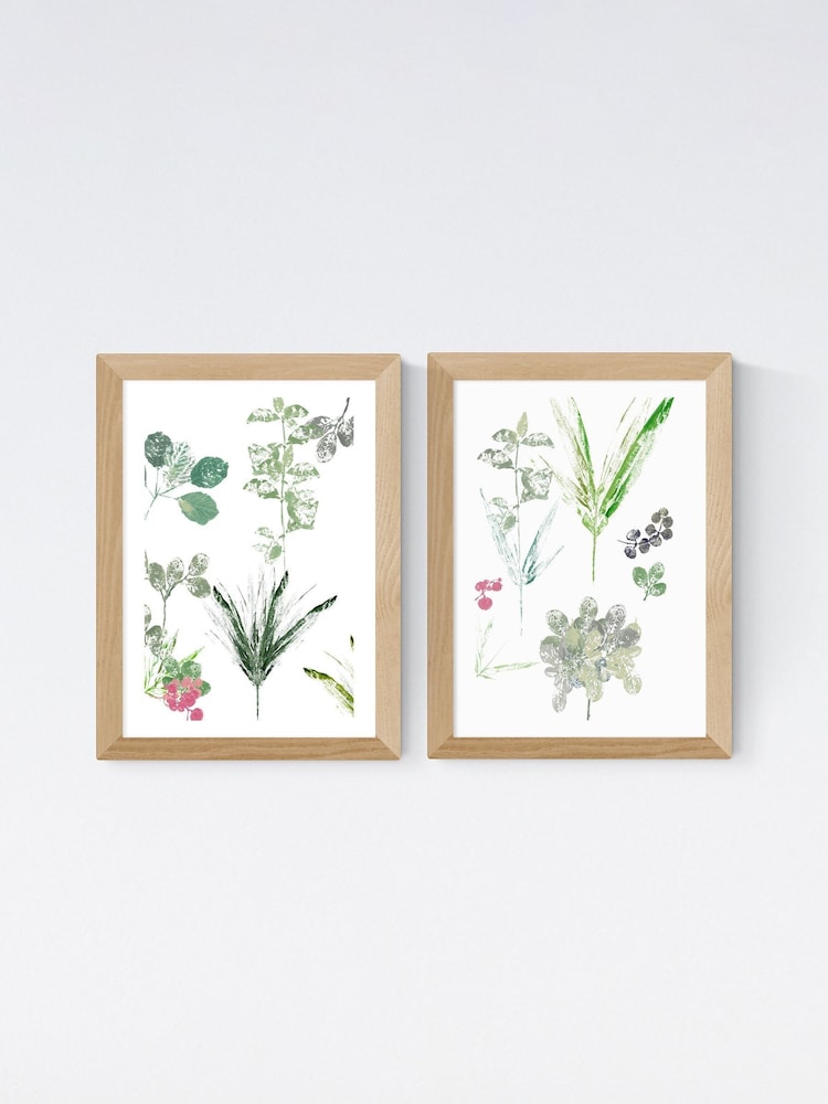 East End Prints Set of 2 Oak Forest Floor Finds Wall Art Prints by Cartissi - Image 2 of 2 East End Prints Set of 2 Oak Forest Floor Finds Wall Art Prints by Cartissi - Image 2 of 2