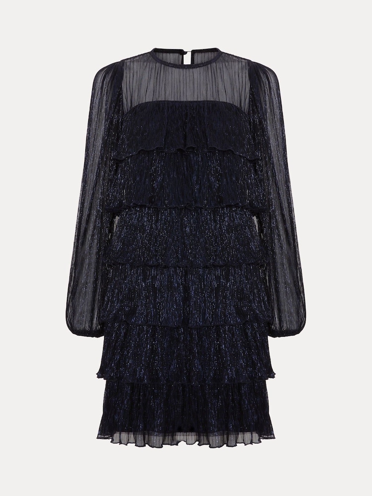 Phase Eight Blue Petite Nika Dress - Image 6 of 6