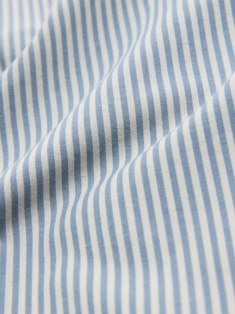 Blue Pepsi Cola Stripe Short Sleeve Shirt - Image 9 of 9