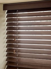 Brown Honey Made To Measure 50mm Sunwood Venetian Blinds - Image 5 of 6