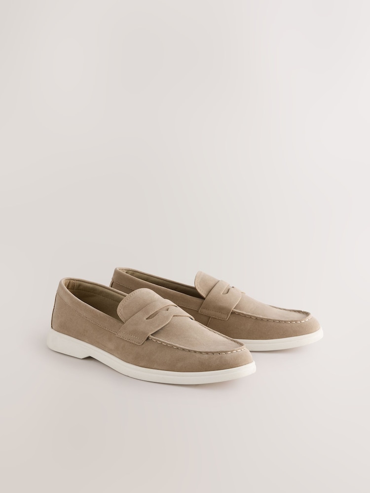 צבע אבן - מוקסינים בגזרת Penny - תמונה 1 מתוך 5